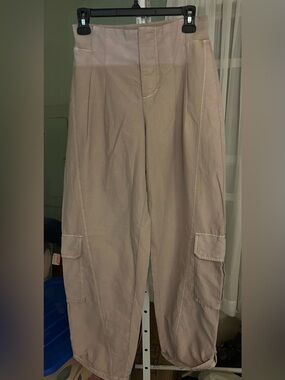 Free People Canyon Crop Hike Pants in Tan
